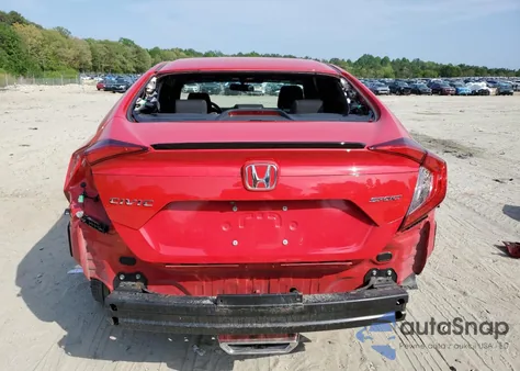 2021 Honda Civic Sport z USA, uszkodzony, nr VIN 2HGFC2F88MH501926